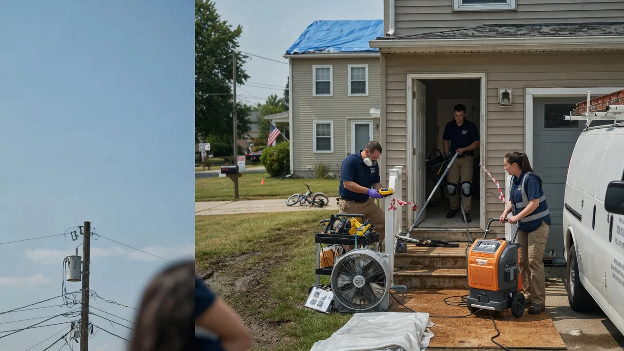 Water Damage Repair in Lutts, TN near me